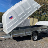 Прицеп Спутник 3.5×1.5 с крышкой (Новый)